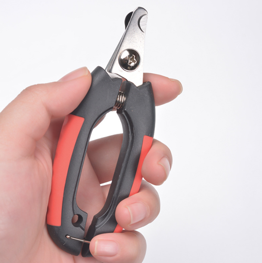 Pet Nail Clippers-Black and Red Large-1 piece