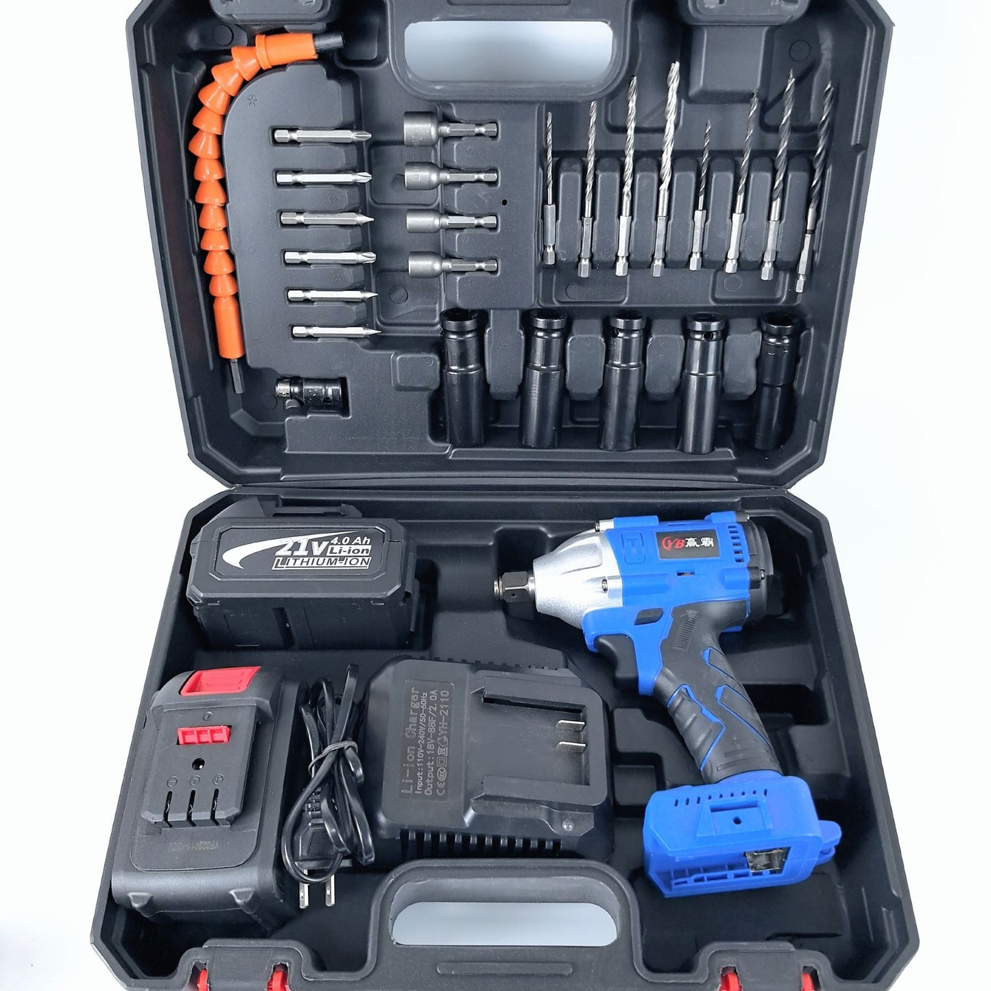 Brushless High Torque Electric Impact Wrench Charging Lithium Battery