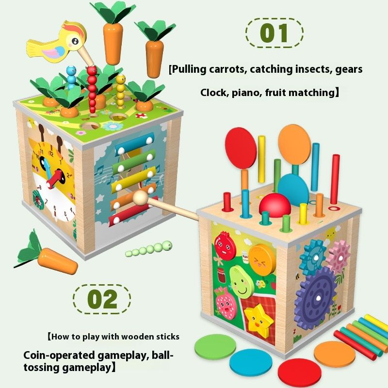 Children's Nine-in-one Modeling With Intelligence Treasure Box Toys