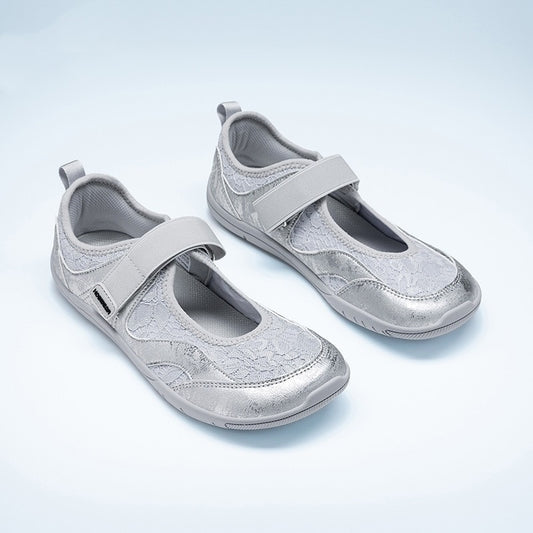 Light Outdoor Wide-Fit Shoes Lace-up Mary Jane Womens Shoes