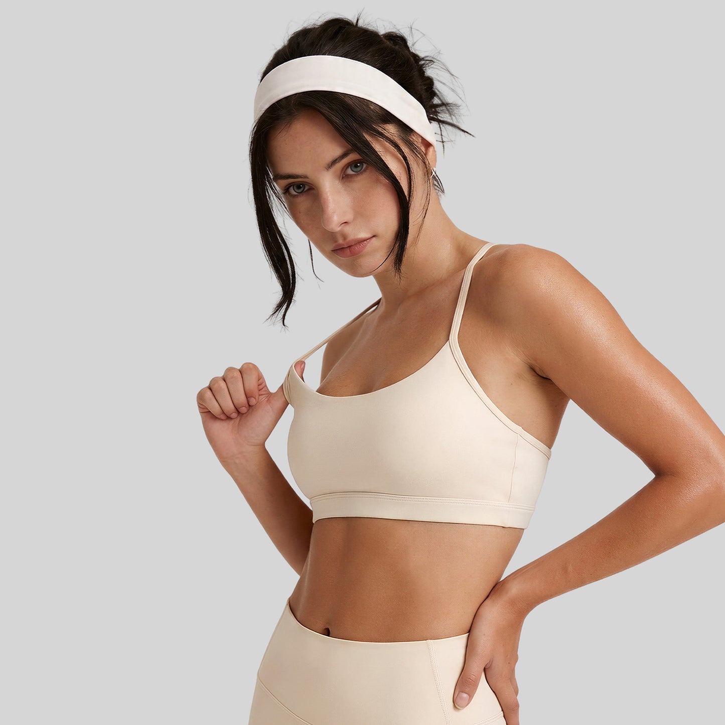 Women's Yoga Sports Fitness Bra With Thin Straps, High Impact Shockproof, Anti-Sagging & Back Beautifying Followed Stores