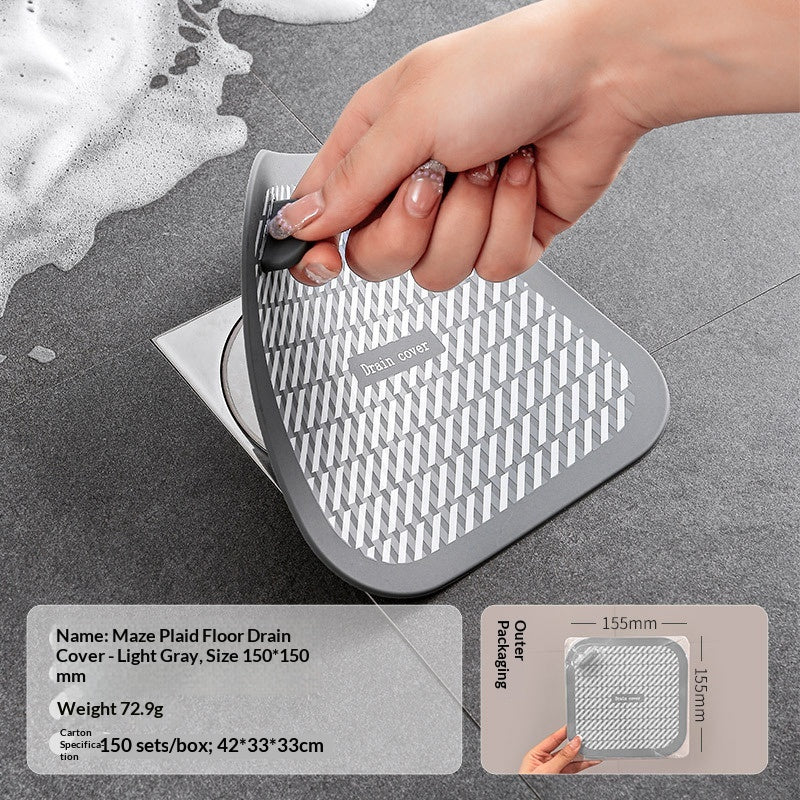 New Arrival Bathroom Floor Drain Odor-proof Cover Thickened Mat