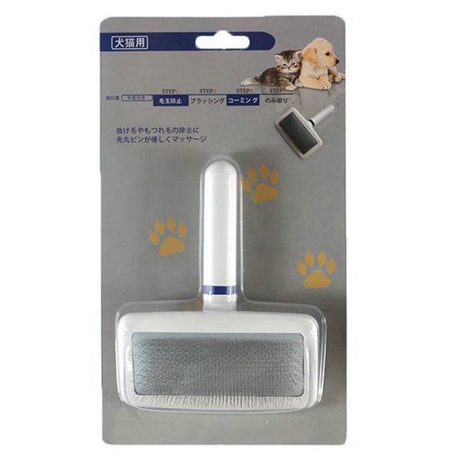 Jinwei Flat Needle Comb Magic Air Cushion Comb Pet Beauty Napping For Cats And Dogs Comb Fluffy Open Knot