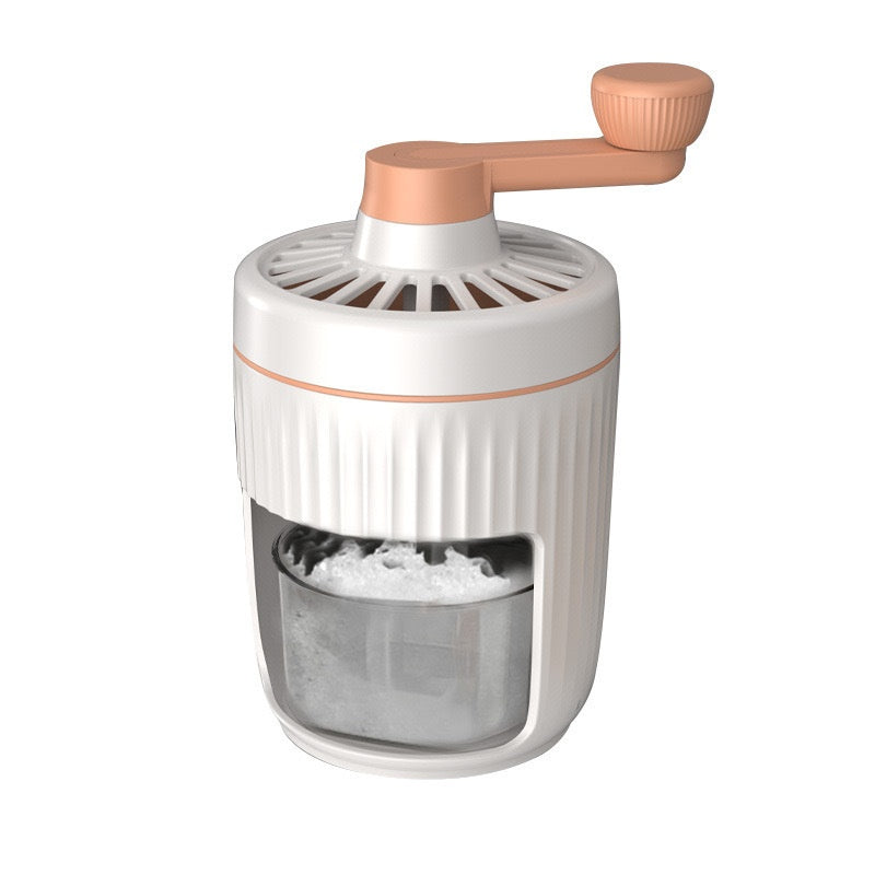 Hand-cranked Ice Shaving Machine Small Household Ice Crusher Hand-cranked Smoothie Machine Hail Ice Machine Kitchen Gadgets