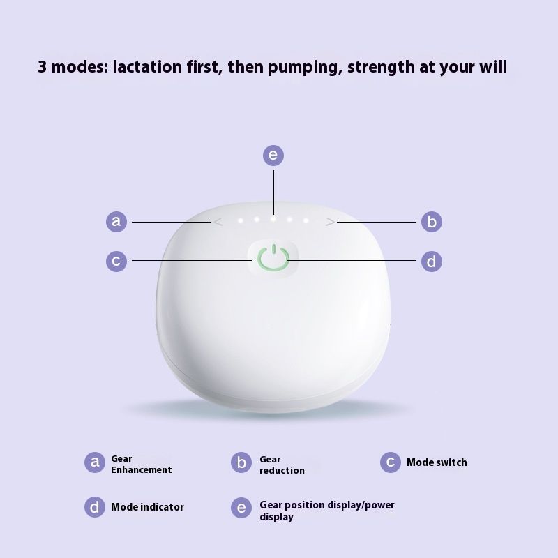 Electric Portable Massage Mute Wearable Breast