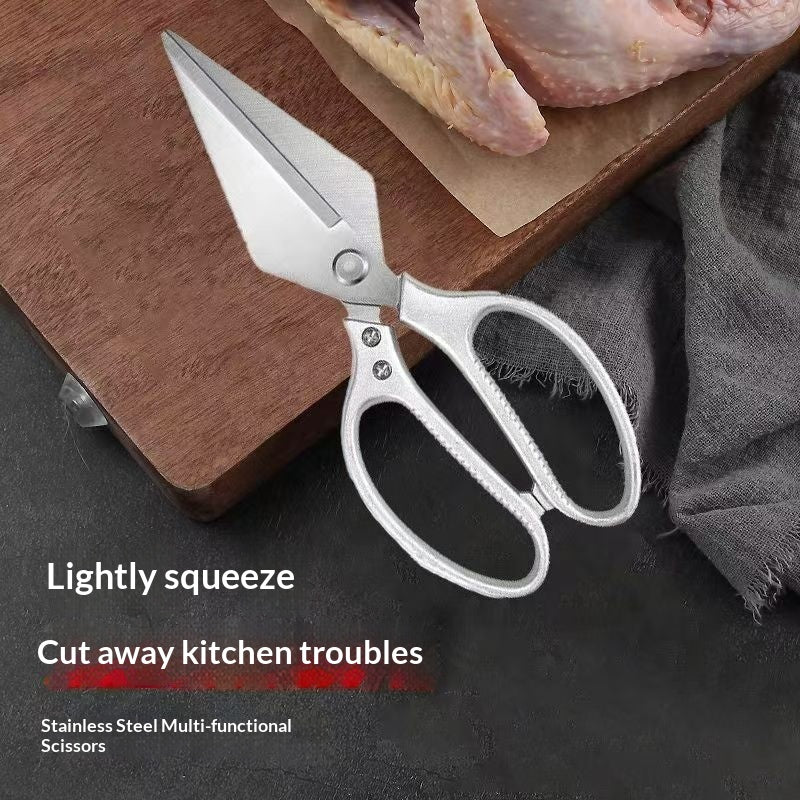 Stainless Steel All-in-One Multi-Functional Heavy-Duty Kitchen Scissors