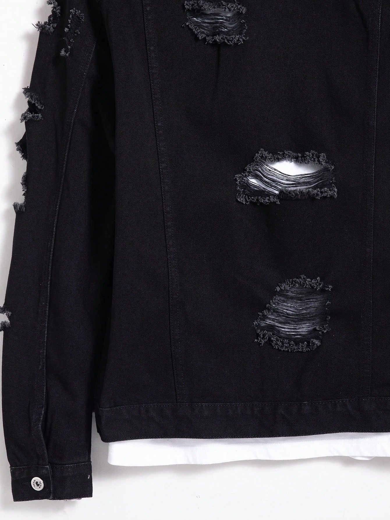 Korean Version Of Loose-fitting Denim Jacket