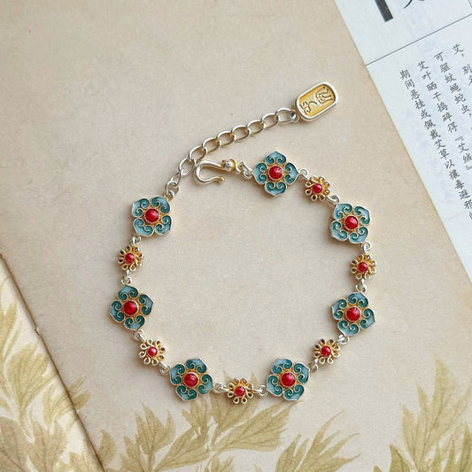 Multi-purpose Silver-plated Bracelet, Perfect As A Gift