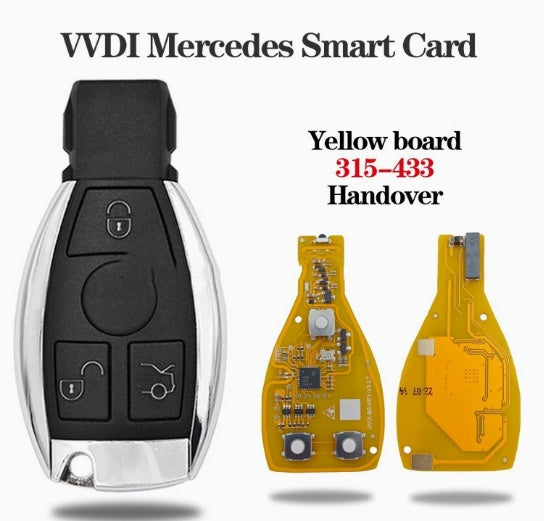 W204 W207 3-button 1-button Smart Key Fob 315434 MHz