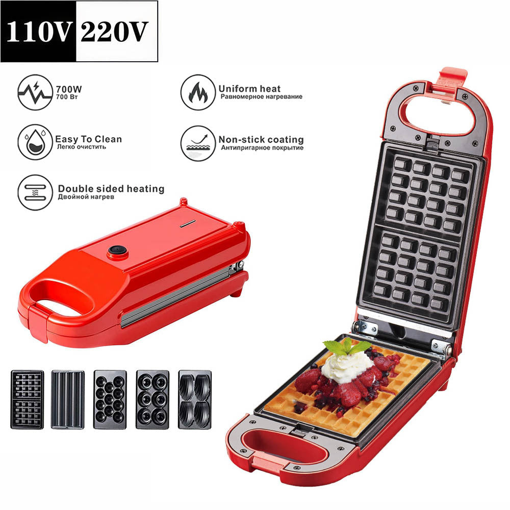 110V 5-in-1 Sweet Home Egg Tart Cake Breakfast Maker