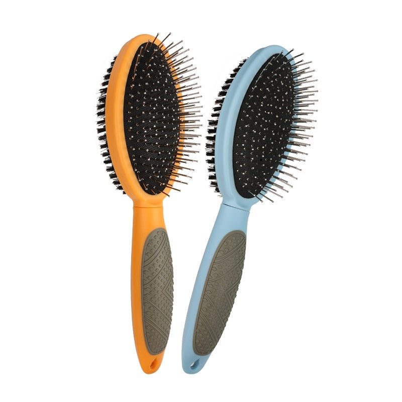 Pet Bristle Airbag Massage Pin Brush
