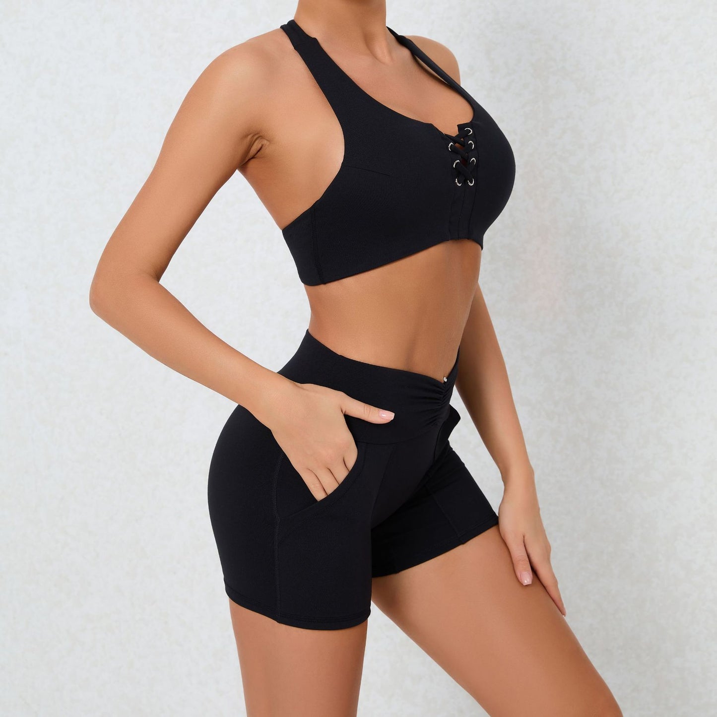 Women's Quick-drying Strap Beauty Back Yoga Suit