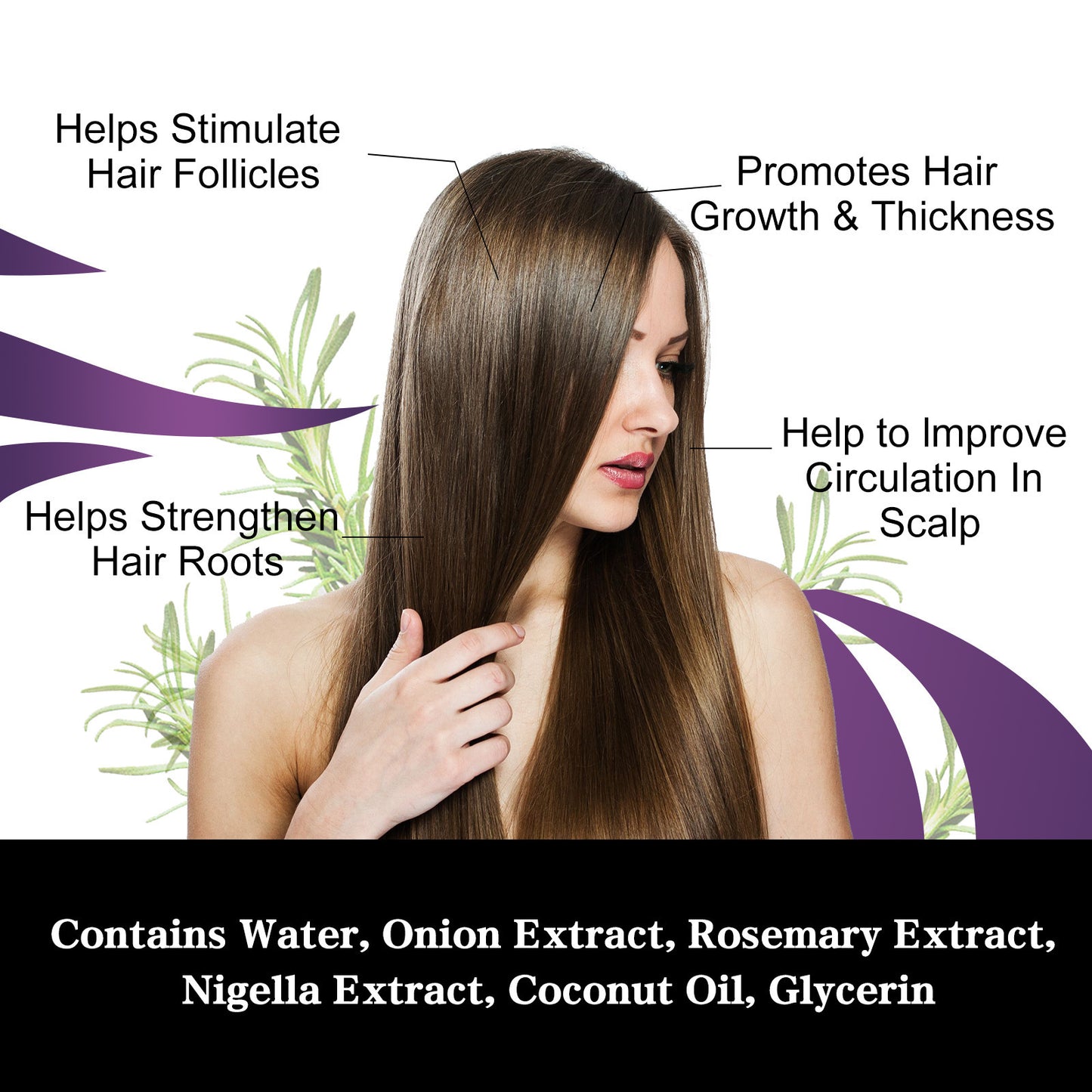 Scalp-softening Shine-enhancing Hair Care Spray