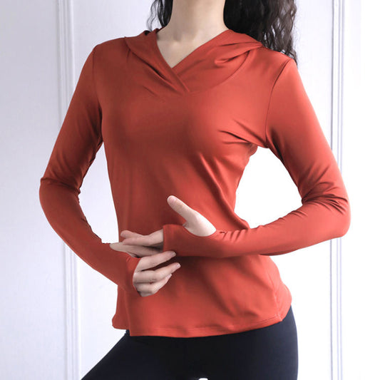 Sports Top Women's Yoga Clothes Long Sleeve