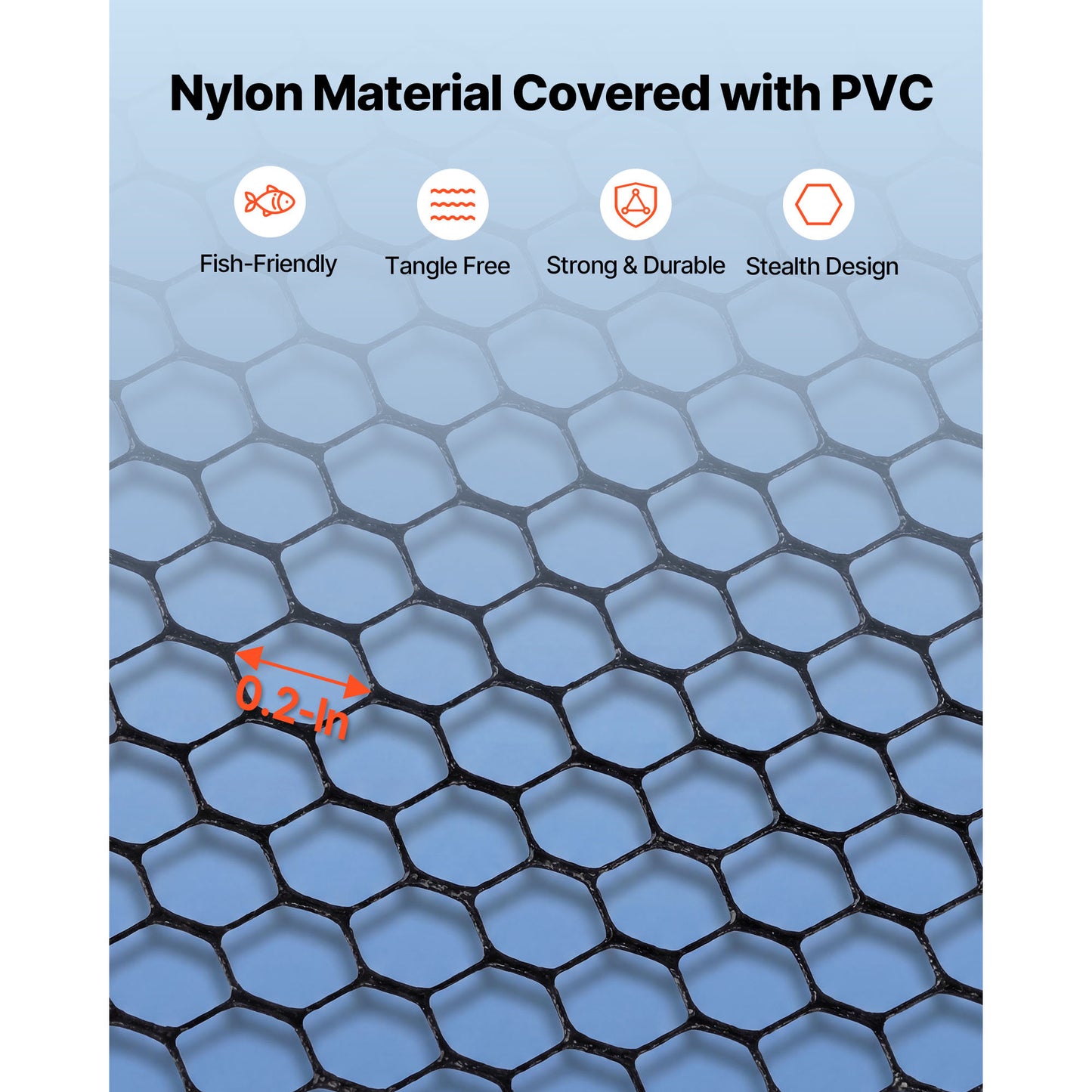 Fishing Net, Foldable Landing Nets With Telescopic Handle, Portable Lightweight Carbon Fiber Long Fish Gear, Nylon Covered PVC, Durable And Fish-friendly, For Kayak Boat Bank Pond, Gifts For Men