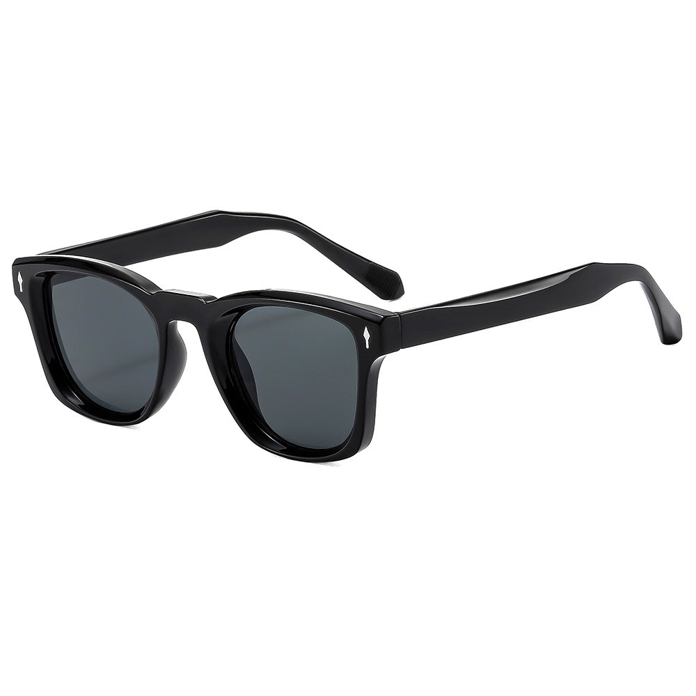 Womens Stylish Square-frame Retro Sunglasses For Outdoor Adventures
