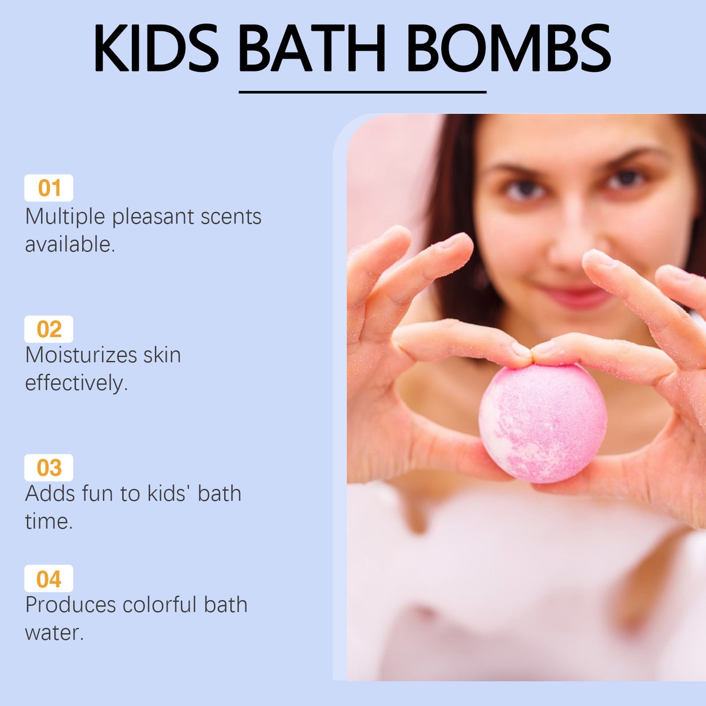 Fun Surprise Bath Balls, Gentle Cleansing And Skin Care, Fun And Easy-To-Rinse Body Bath Balls