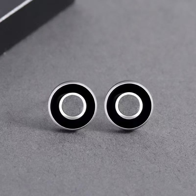 Popular 2026 Trendy Unisex Earrings, Luxury Texture Men Stud Earrings, Retro Vintage Clip On Ear Ornaments For Fashion Ladies