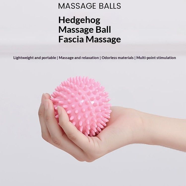 Foot Massage PVC Foot Massage 7cm Diameter Fitness Relaxation Yoga Fascia Hedgehog Fascia Ball