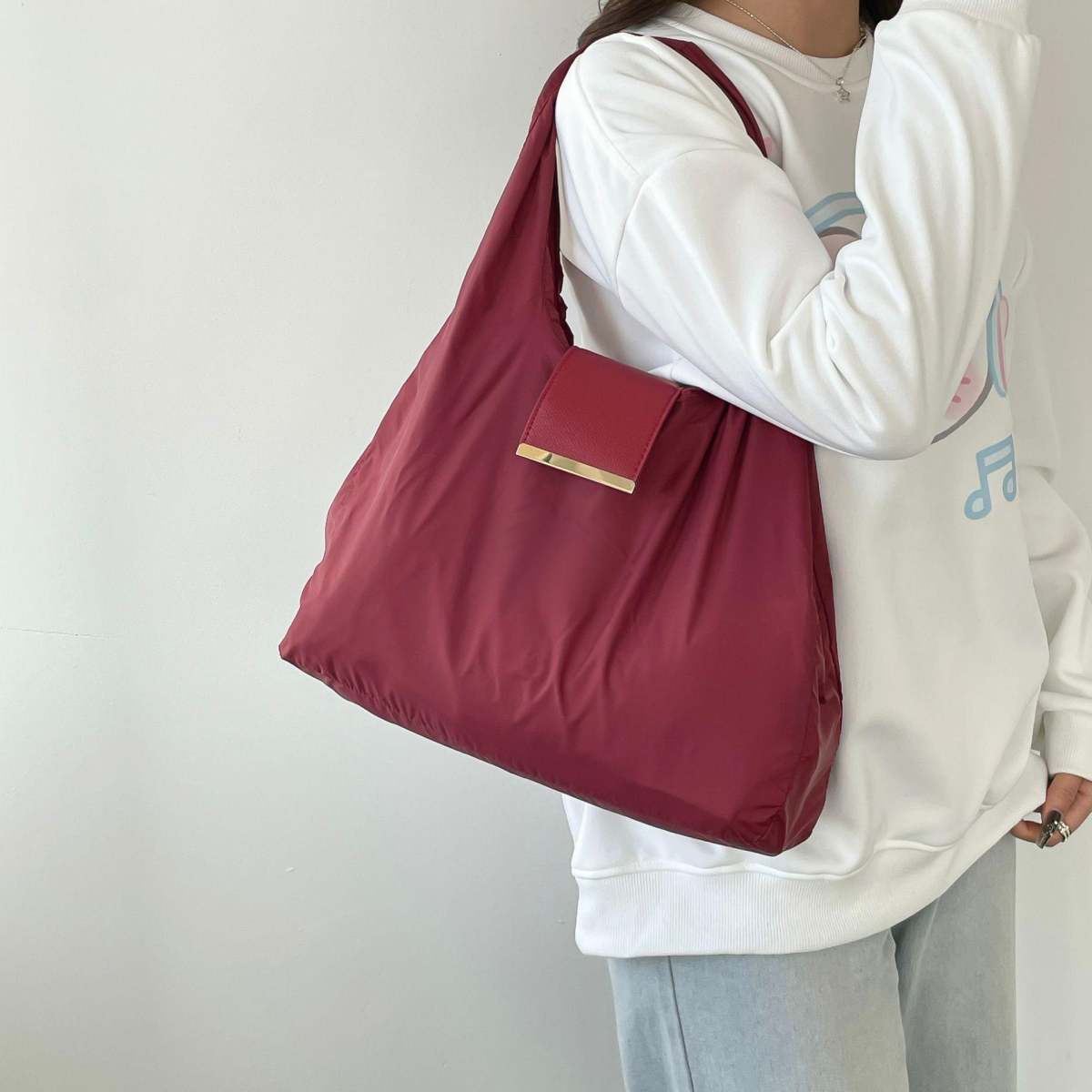 Storage Tote Bag Large-capacity Eco-friendly Shopping Bag