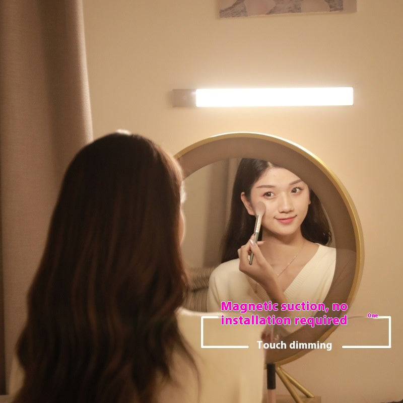 Household Ultra-thin Led Mirror Headlight Usb Charging