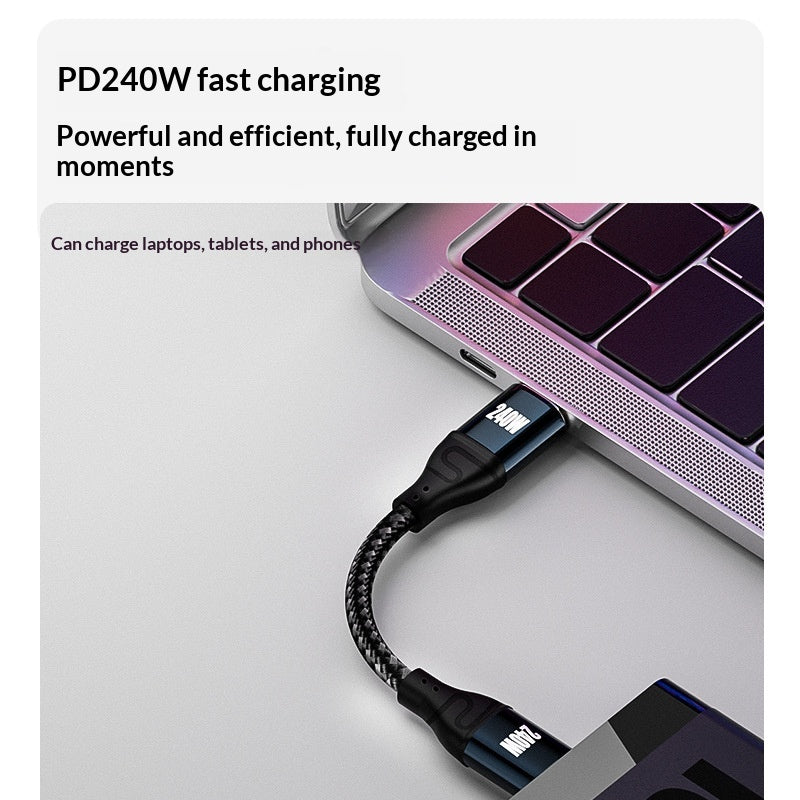 240W Super Fast Charging PD 31 Dual-Head Type-C Cable