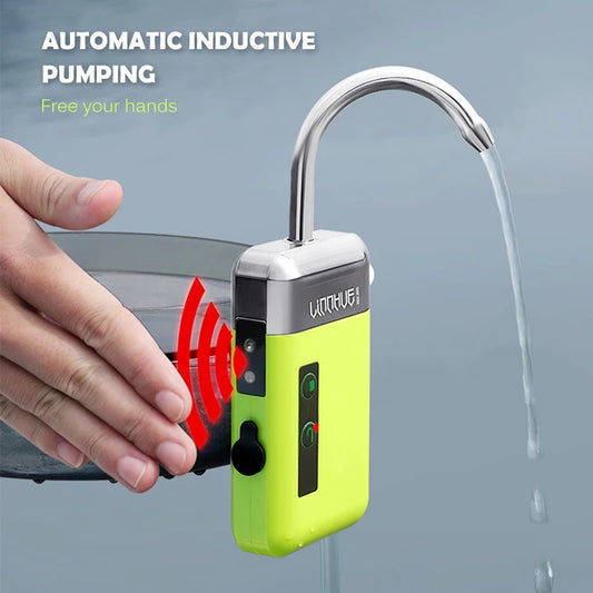 Water Pump Air Pump Oxygen Pump with Sensor Multi-Function Rechargeable Outdoor Fishing Accessories for Fishing Tackle