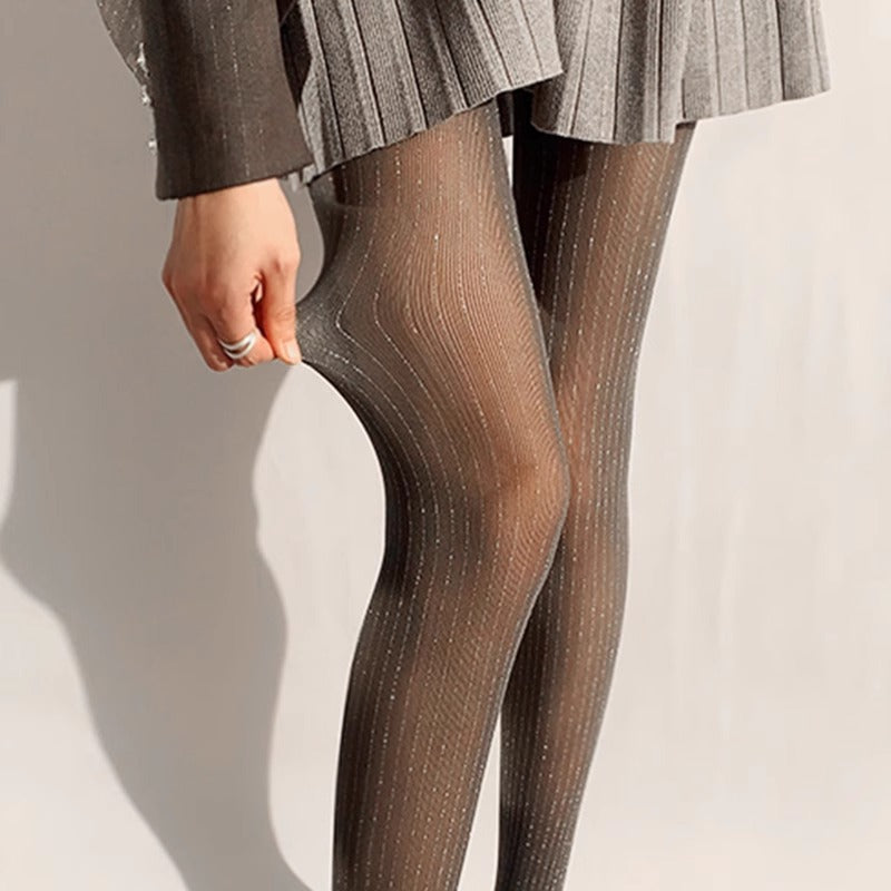 Women's Pattern Love All-match Stockings Panty-hose Sexy Girl Skin Beauty Socks