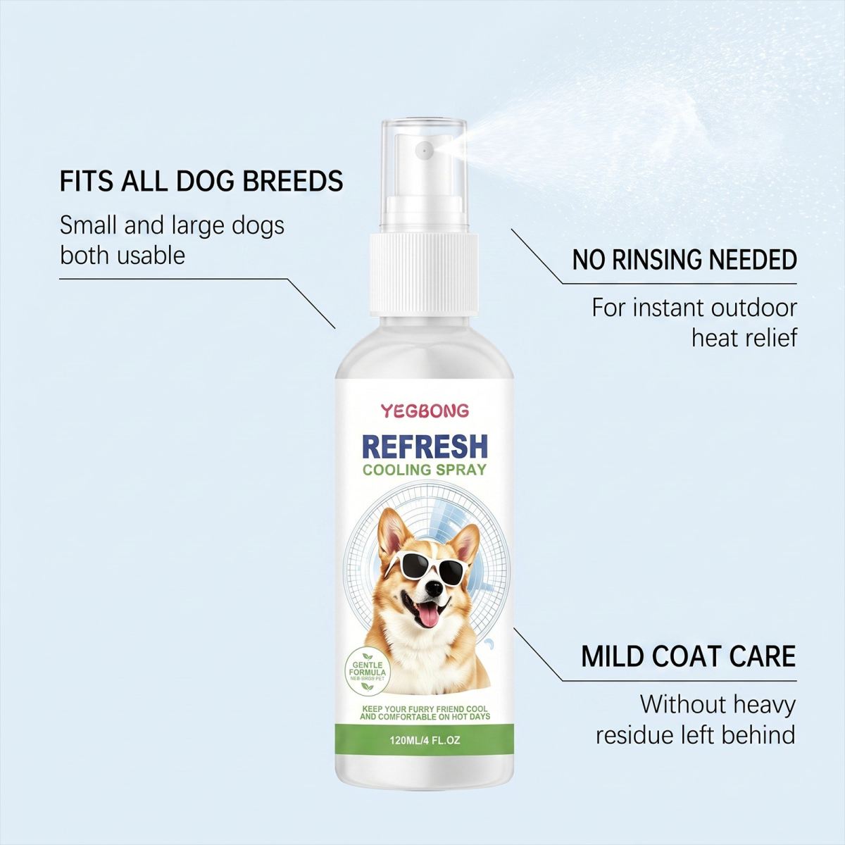 Cooling Spray For Pet