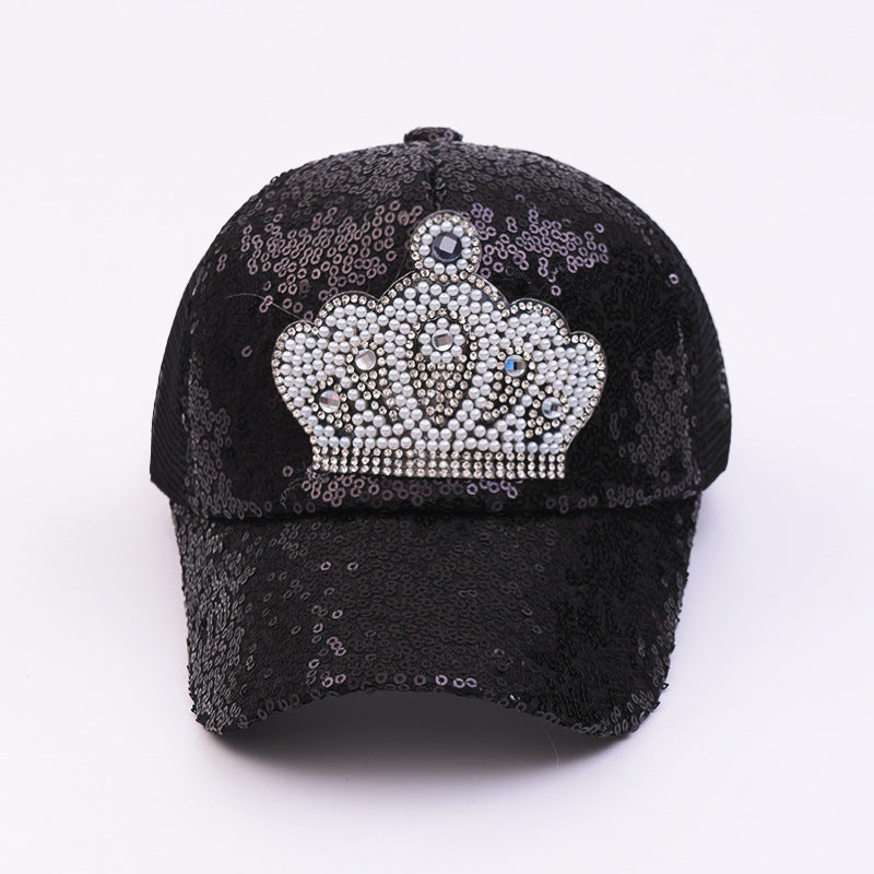 New Crown Princess Childrens Mesh Hat