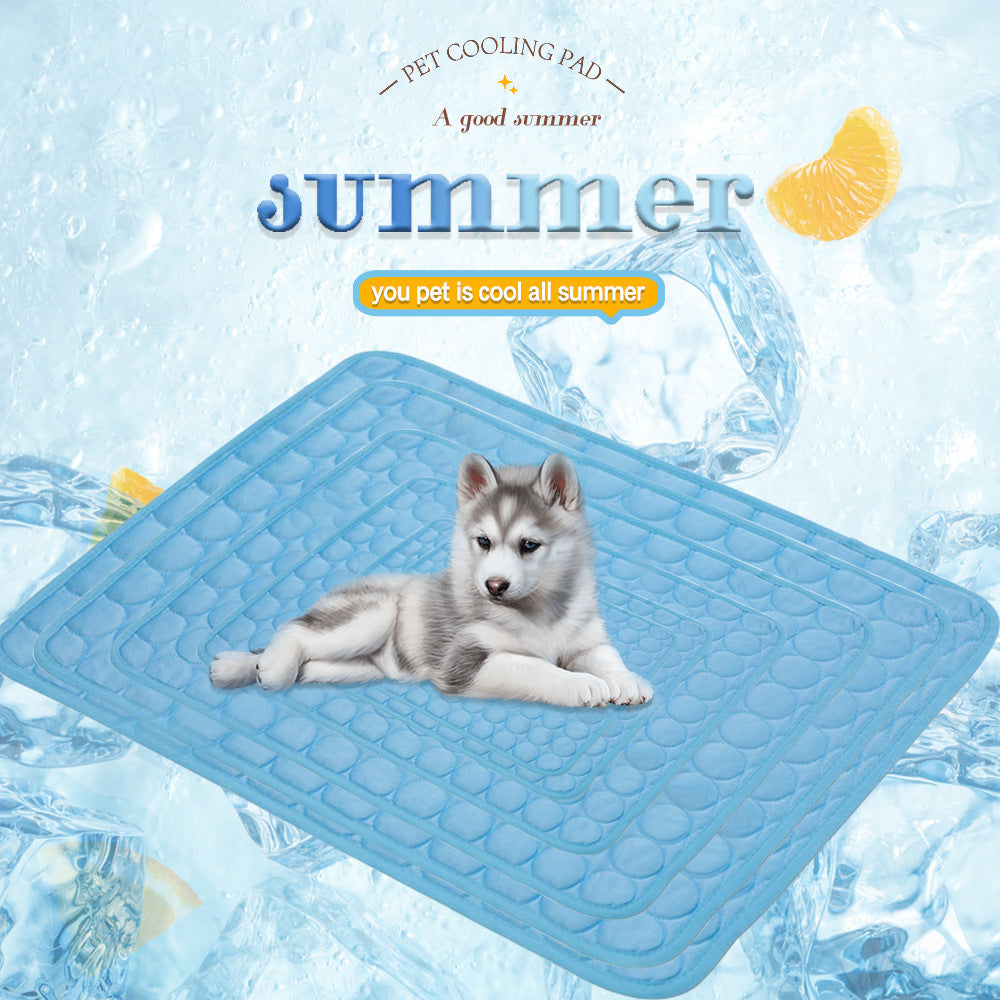 Pet Ice Silk Cooling Mat For Summer