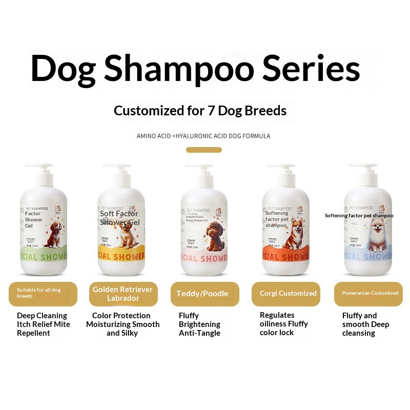 Dog Shampoo For Deodorizing And Relieving Itch, For Pet Cats