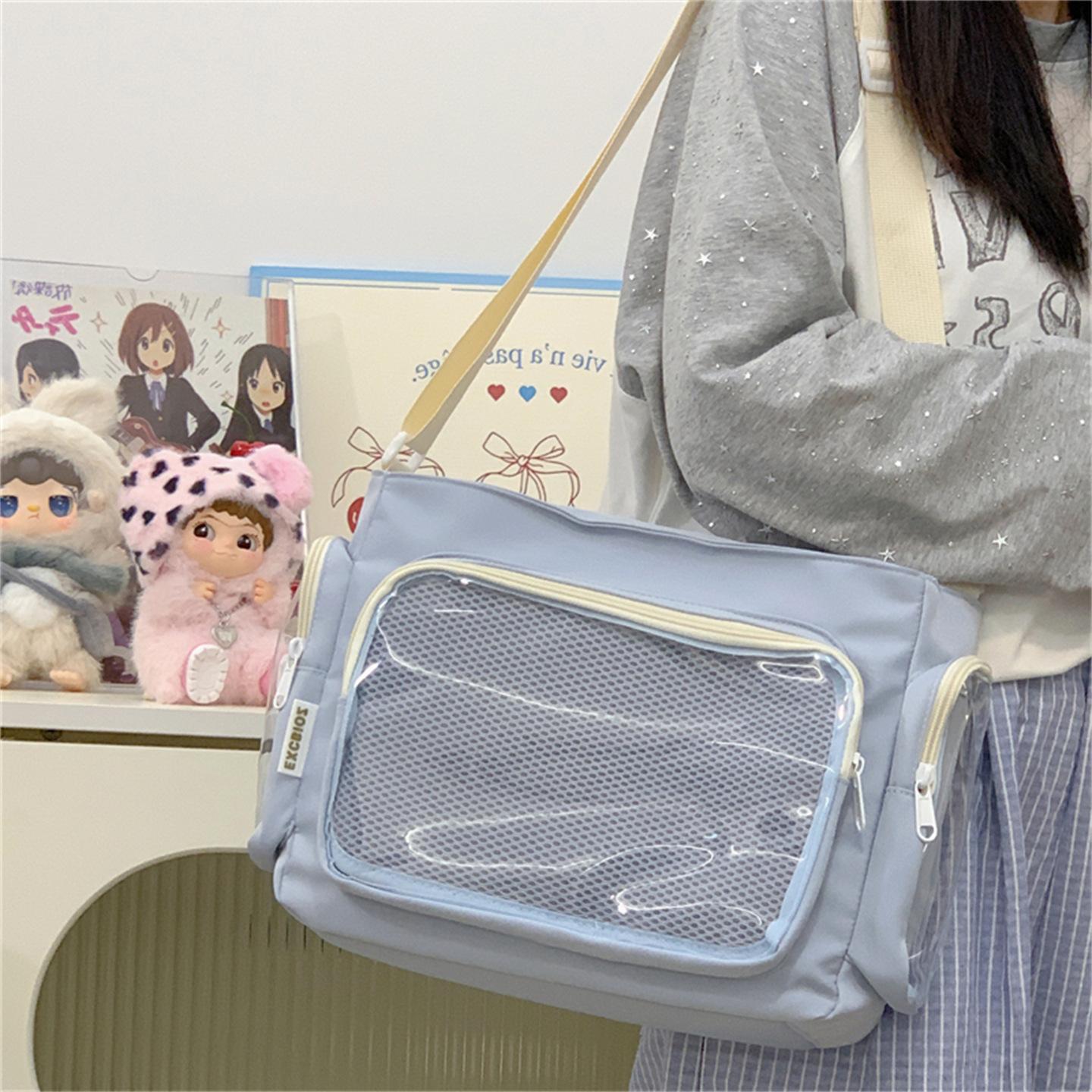 High-fashion Preppy-style Crossbody Bag For Women