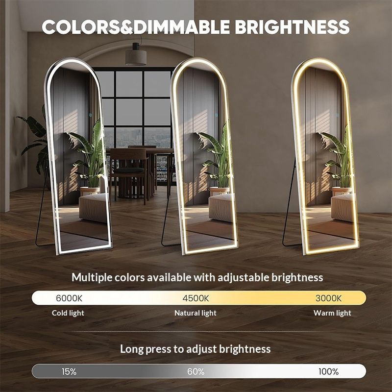 Smart Mirror Bedroom Wall-Mounted Fitting Mirror