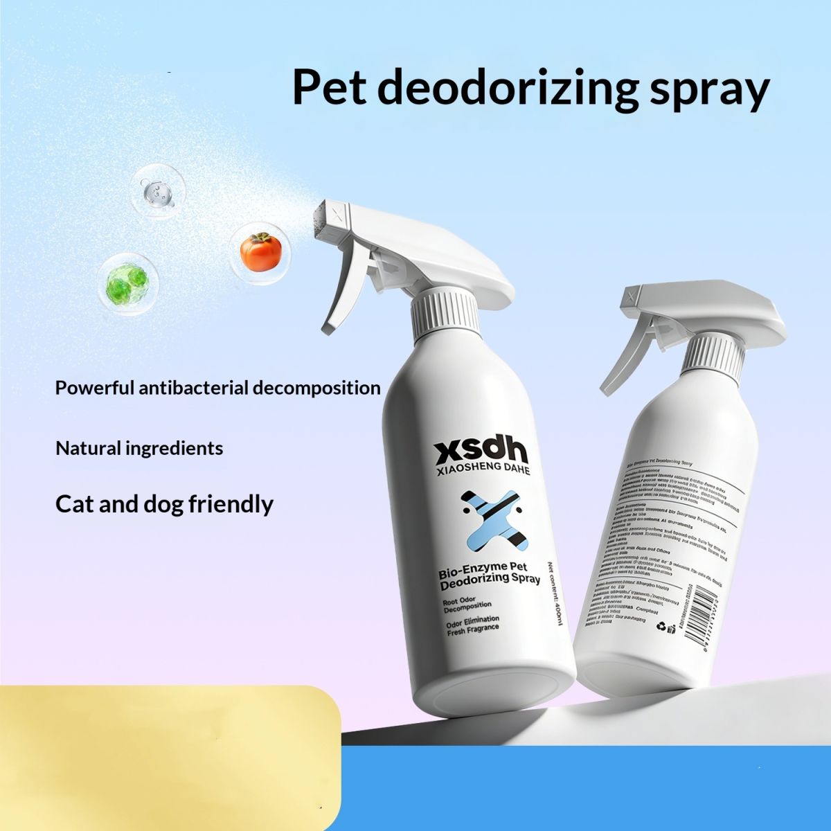 Pet Deodorizing Spray Bio-enzyme Odor Eliminator