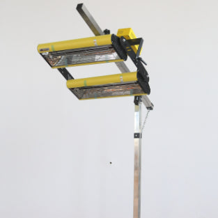 High Temperature Car Body Panel Repair Paint Baking Lamp