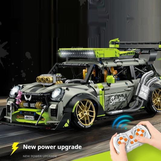 Fashion Car Building Blocks Assembling Educational Toys
