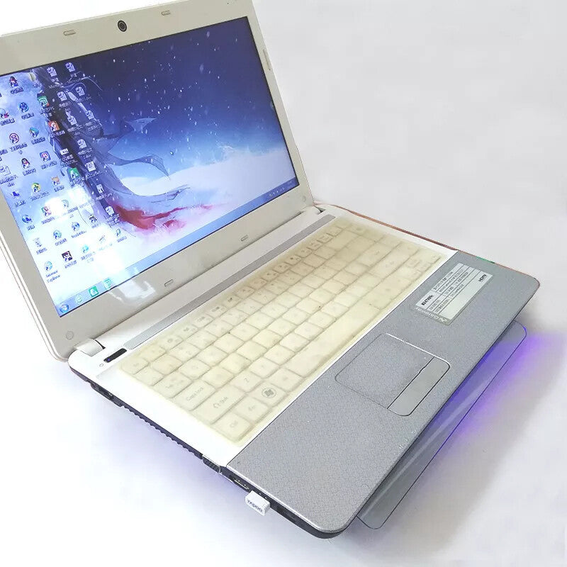 10 -15 Laptop Cooling Pad 1 USB Powered Fan Notebook Cooler Stand Tray Silent