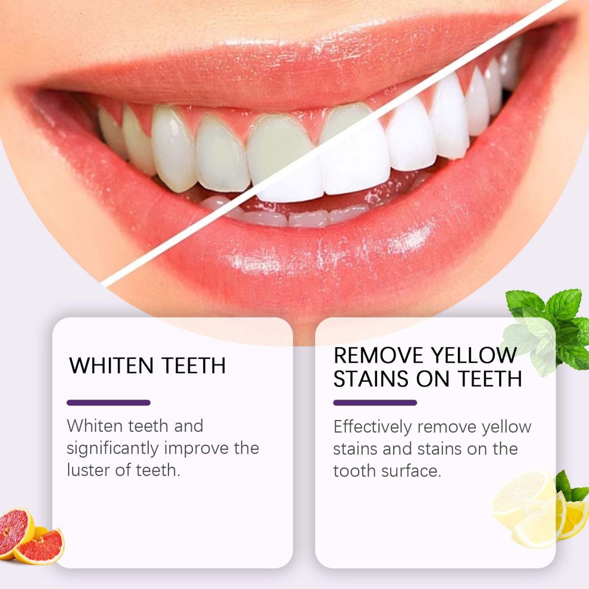 ORALHOE Gentle Cleaning Stain Removal Care Brightening Teeth Daily Care Toothpaste