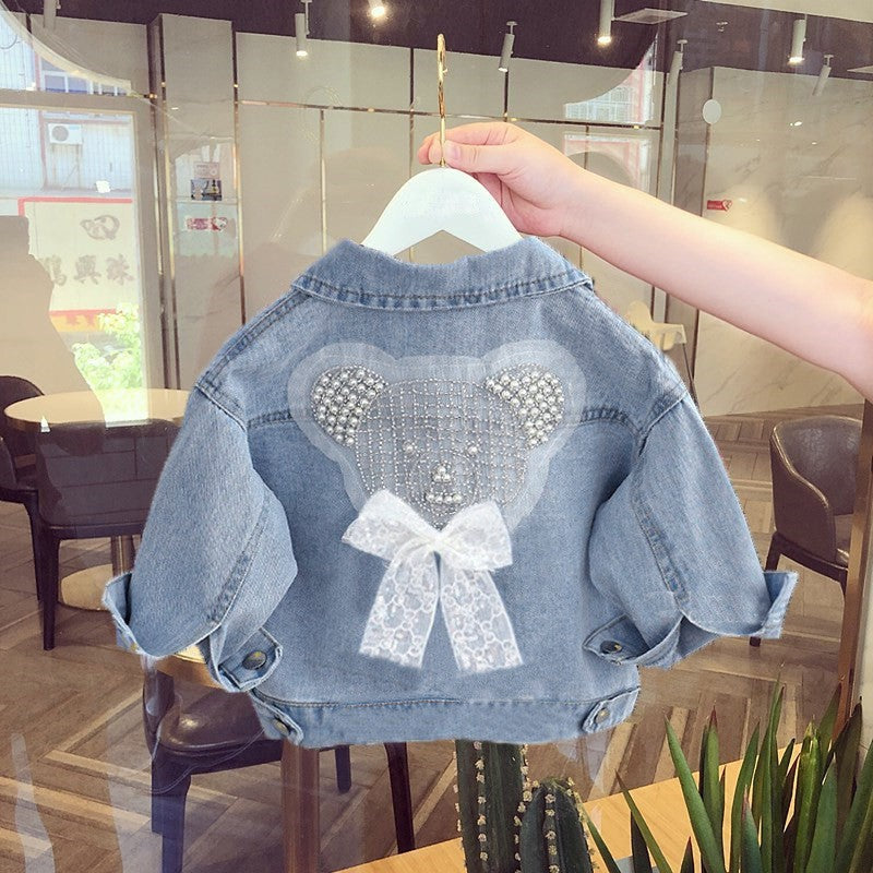 Kitten Korean Fashion Casual Denim Jacket