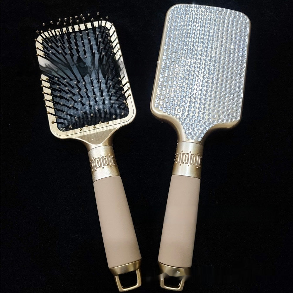 Airbag Massage Comb Air Cushion Comb Stick-on Crystals Hairdressing Supplies