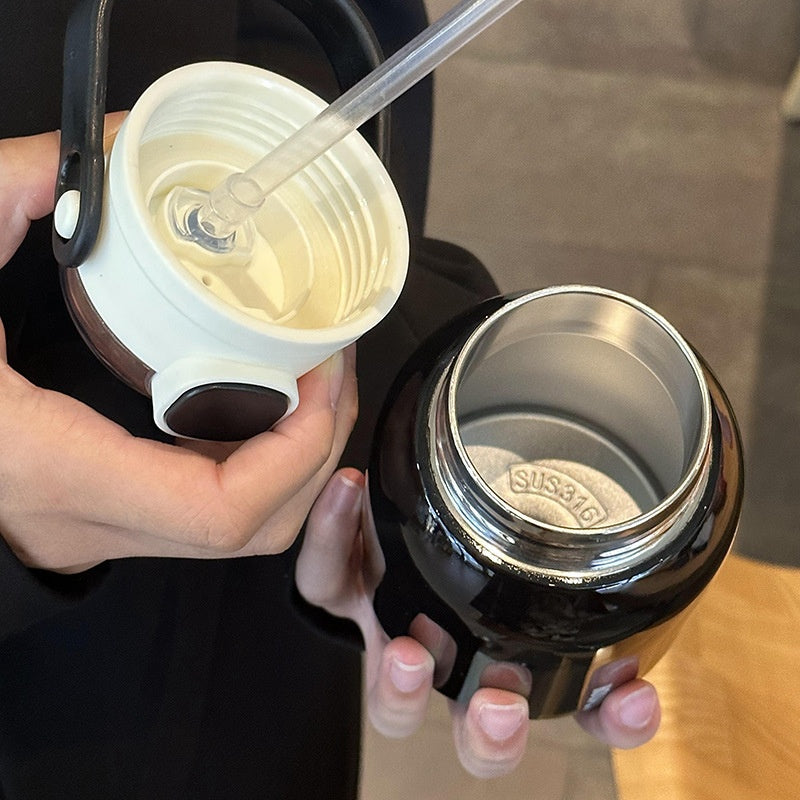 Stainless Steel Insulated Cup Childrens Large-capacity Tea Mug