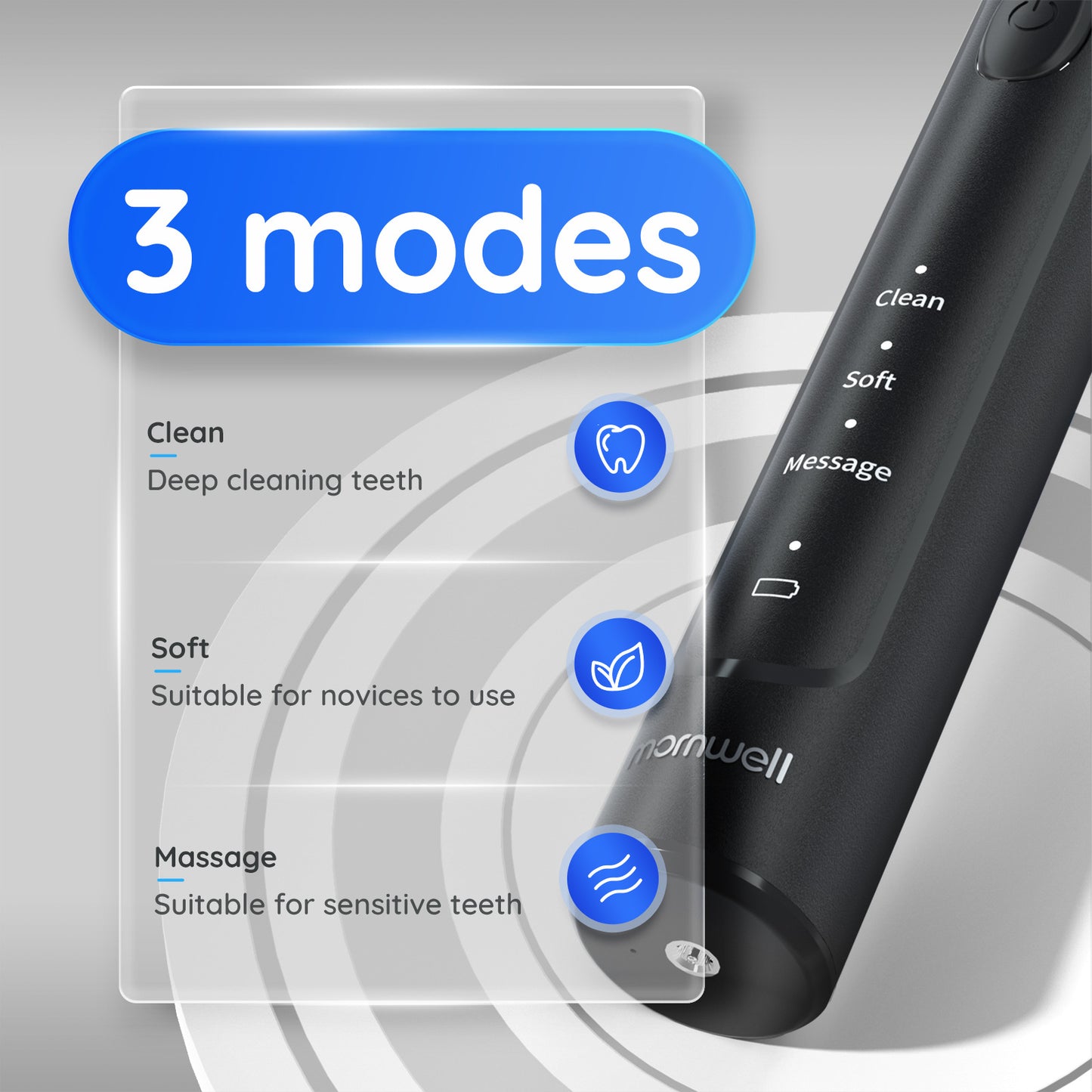 T37 Rotary Electric Toothbrush DC Direct Charging