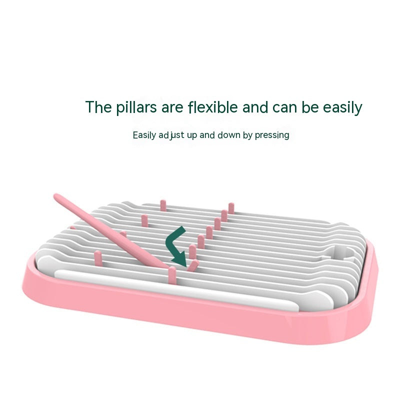 Multifunctional Portable Feeding Bottle Drying Rack