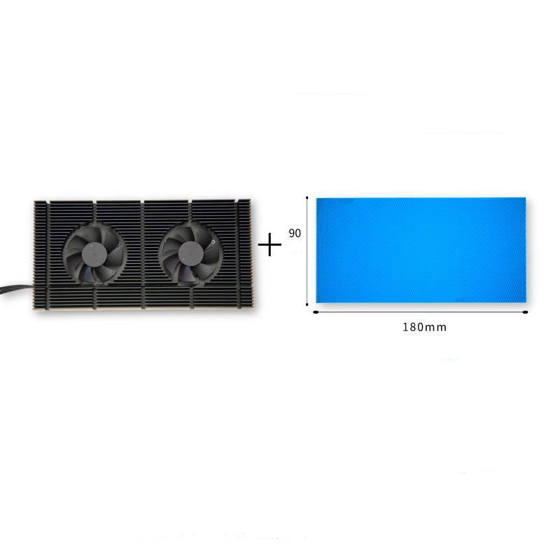 Backplane Radiator Graphics Card Heater Cooling Fan