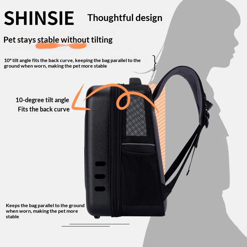 Cat And Dog Outdoor Space Capsule Pet Backpack