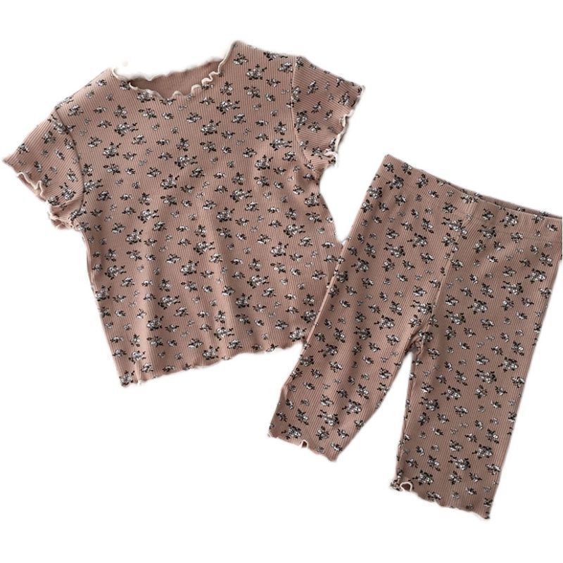 Stylish New Korean-style Short-sleeve Outfit For Babies