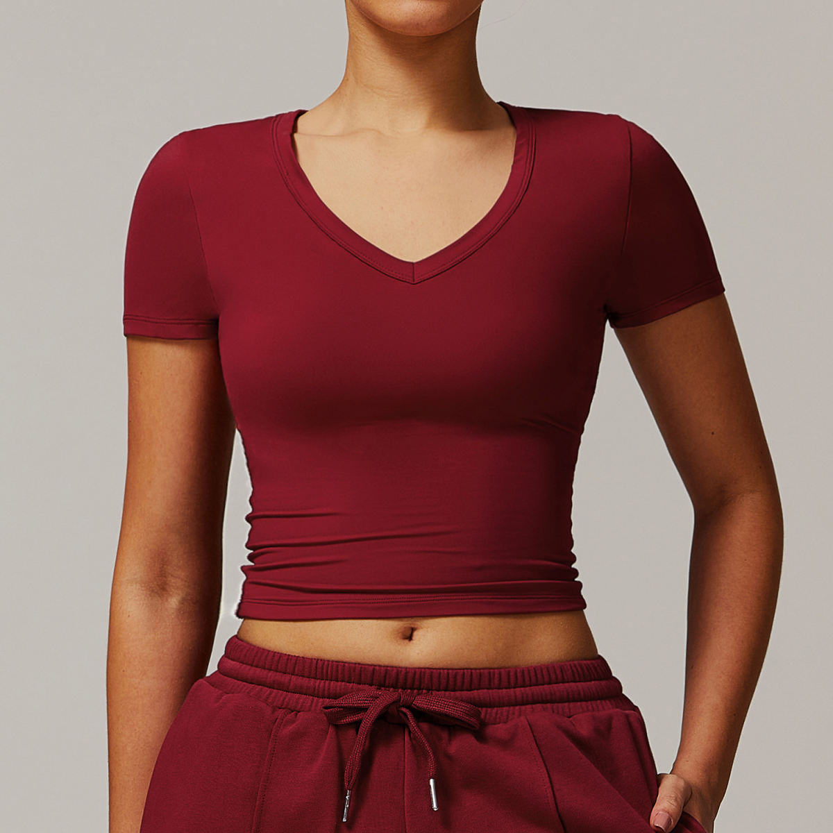 Short Sleeve Yoga Jacket Running Pilates Workout Clothes