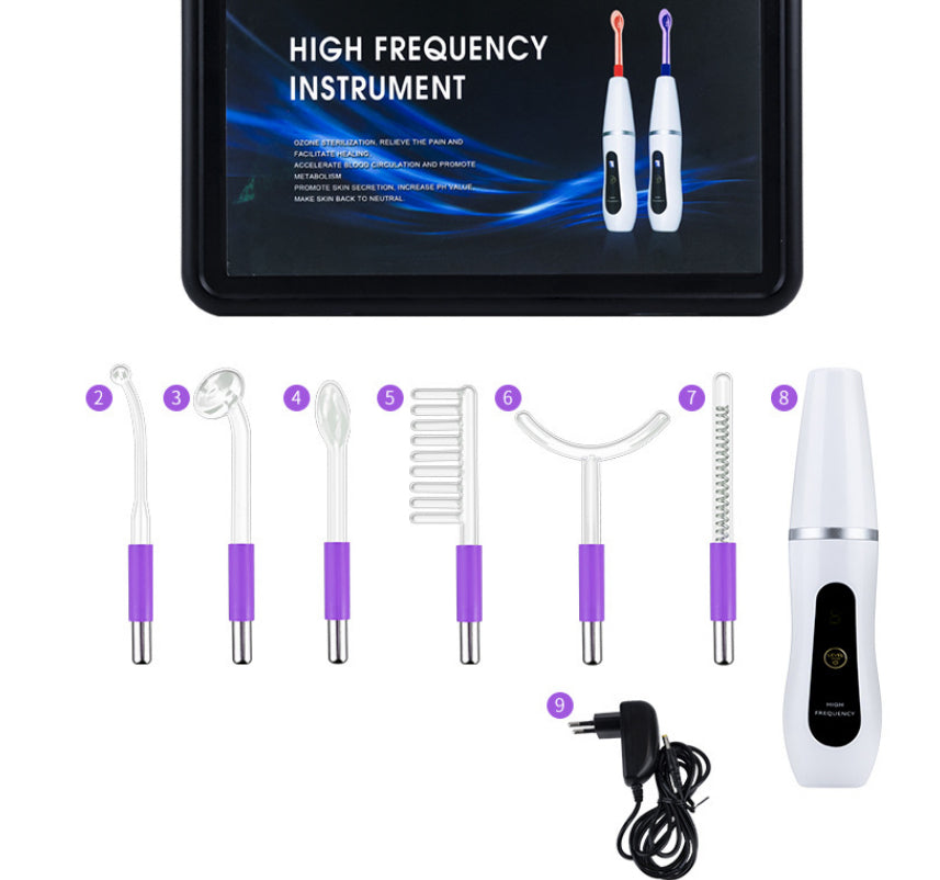 High Frequency Beauty Instrument High Frequency Eutic Appliance Electrotherapy Rod