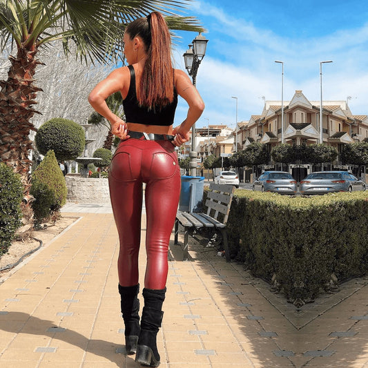 Women's Fashion High Elasticity Thickened Sports Yoga Pants